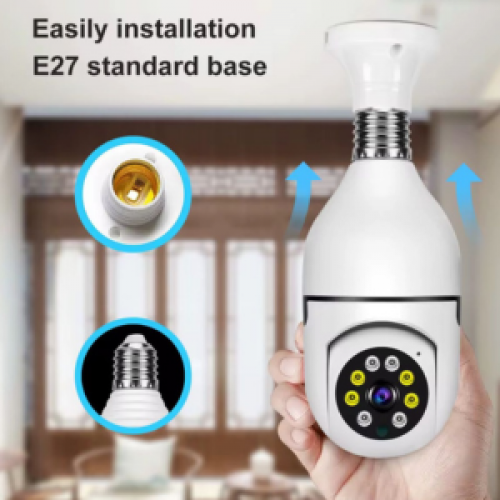 Bombillo Cámara WiFi 360°